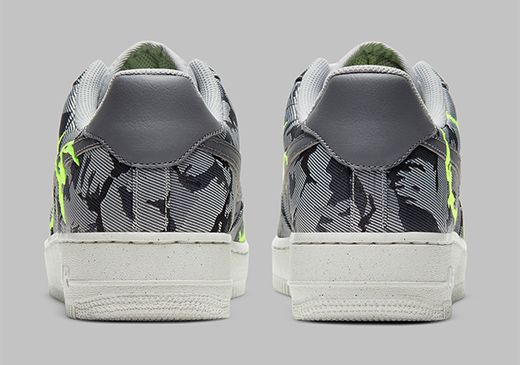 AF1新色曝光 迷彩鞋身酷勁十足!