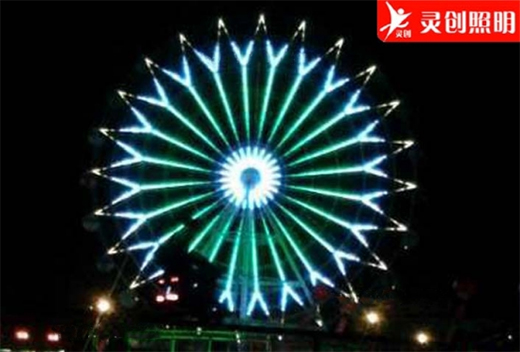 靈創(chuàng)照明|綻放一城美好，從摩天輪亮化開始