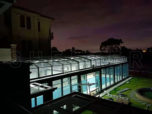 滑道移動式陽光房，時尚生活品質(zhì)綻放