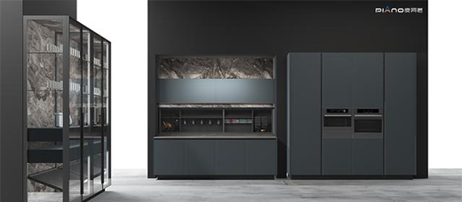 高端櫥柜皮阿諾走心廚房設(shè)計，實現(xiàn)美學(xué)與收納的巧妙融合