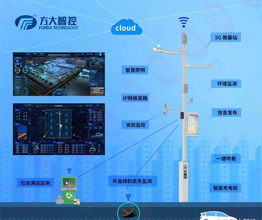 方大智控智慧燈桿可應(yīng)用于哪些場景?