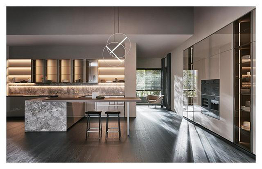 不銹鋼整體廚房給你不一樣的視覺享受