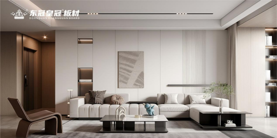 從花色到品質(zhì)，東冠皇冠板材如何讓高端家居“自帶光環(huán)”？